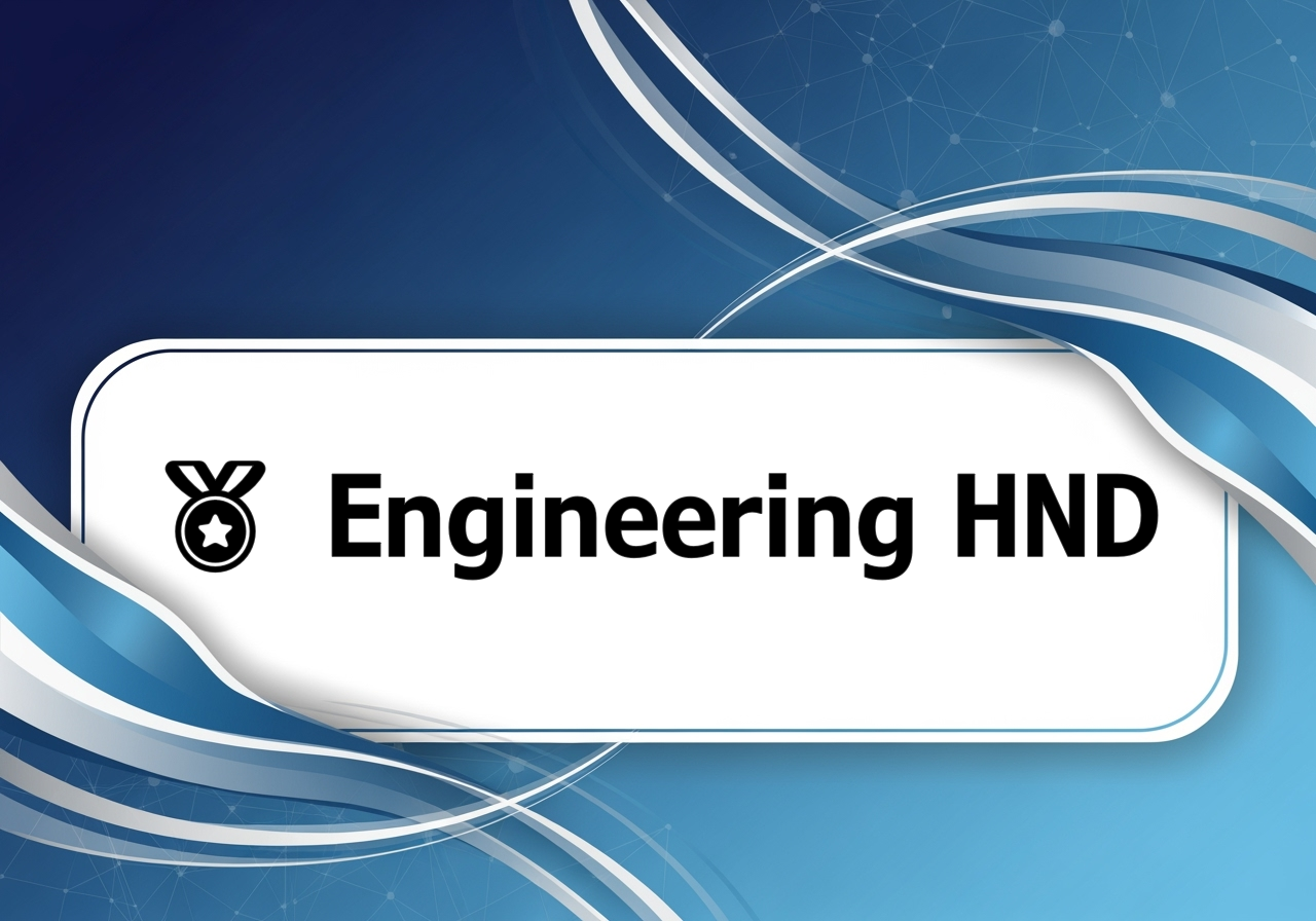 🏅 Engineering HND