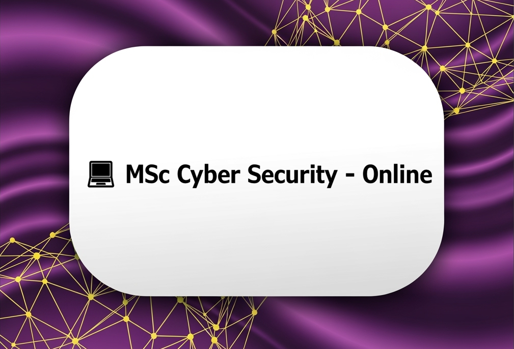 💻 MSc Cyber Security - Online